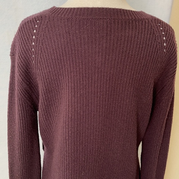 Lululemon Plum Purple Ribbed Knit Sweater - Picture 7 of 12